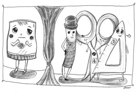 《超酷的小透》內頁插圖 - 選美大會  / 宇宙光